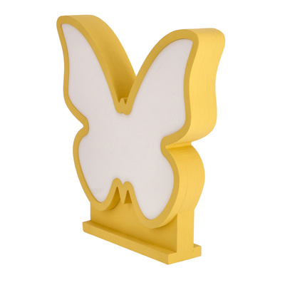 BUTTERFLY lampka stołowa dla dziecka LED IQ KIDS złoty