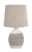 Lampe de table en céramique beige Ambon 41-78407