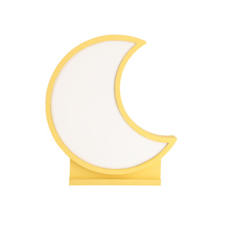 moon lampă de masă pentru copii led iq kids gold