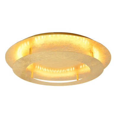 Plafonnier doré 40cm LED Merle 98-66213