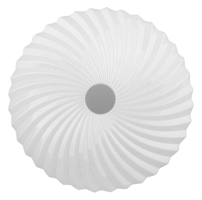 Weiße LED-Deckenleuchte 38,5 cm variable Farbhelligkeit + Fernbedienung Calipso 13-75093