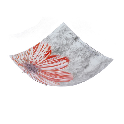 Lampa Sufitowa Candellux Spring 10-12968 Plafon E27 Czerwony