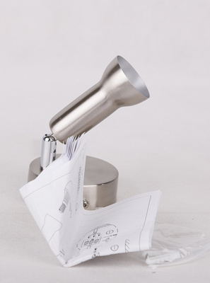 Wall lamp sconce 1X40W E14 Satin Nickel ARC 91-63281
