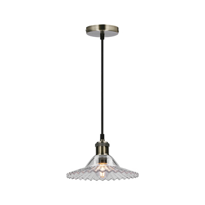 Suspensie sticla 1xE27 Geneva Ledea 50101273