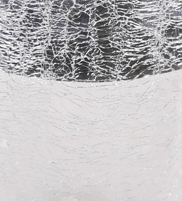 Plafonnier argenté avec abat-jour en verre 3x60W Libano Candellux 33-51691