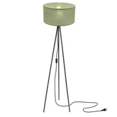 SHANTI floor lamp black 1x40W E27 mint shade 51-38753