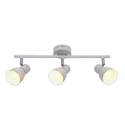 Wandlampenleiste 3X40W E14 weiß/chrom 93-63403