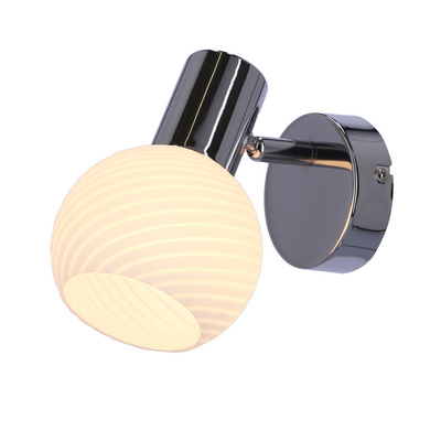 Wall lamp sconce 1X40W E14 chrome TURNO 91-94189