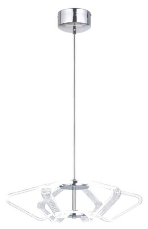Suspension chrome 45cm LED 10W Caruso 31-55552