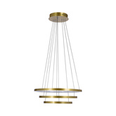 Lampa suspendata LED 60W 50cm auriu LUNE 33-76397