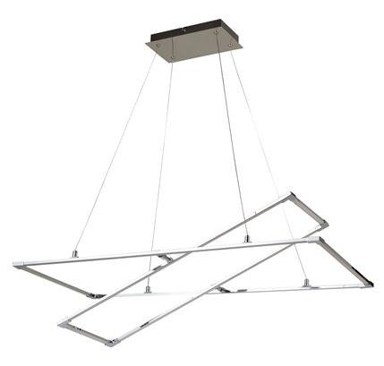 HANGING CEILING LAMP CANDELLUX APETI KSEROS LED CHROME 4000K