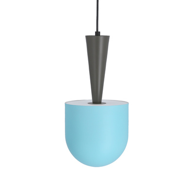 Lampa suspendata albastru/gri E27 Visby Ledea 50101167