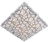 Plafonnier Candellux Fiera 10-30382 Plafond E27 Carré