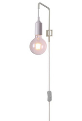 White wall lamp with a cable Laren Ledea lamp 50401189