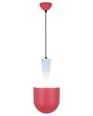 Suspension rouge/bleu E27 Visby Ledea 50101164