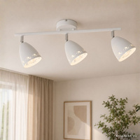 Bandă aplic 3xE14 70cm alb mat COTY 93-67142