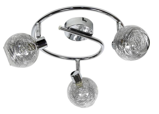 Candellux Lucas Spirala 3X40W G9 Chrom