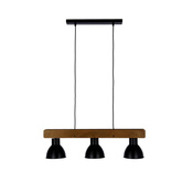 Hanging lamp Candellux Vario 33-73471 3xE27 black
