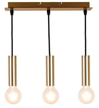 Gold pendant lamp 3xE27 142mm Dallas Ledea 50103035