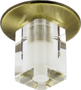 Fixare de tavan ochi fix din cristal patinat SK-17 2215863