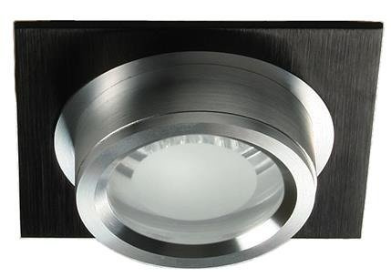 Plafonnier en aluminium noir satiné SC-02 2210502