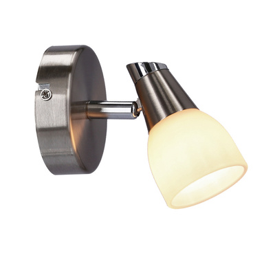 Wall lamp sconce 1X40W G9 Matt/Chrome white SELIA 91-69979