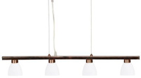 Dakota ÜBERHANG 4xG9 Kupferweiß