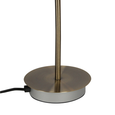 Lampka stołowa 1xG9 55cm patynowa/biała Kroton 33-88942