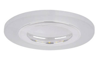 Frozen silver ceiling luminaire 2x5W LED 4000K SSP-27 2203140