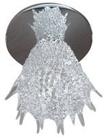 Ceiling light Candellux 20 W fixed crystal g4