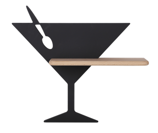 Wandleuchte schwarz LED Regalleuchte Piccolo 21-03577