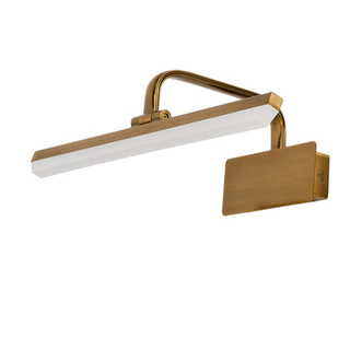 Applique LED patinée orientable 8W au-dessus du miroir Hang Candellux 21-72894
