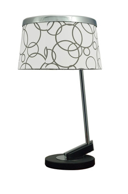 Lampe de table blanc/chrome Impresja 41-45372