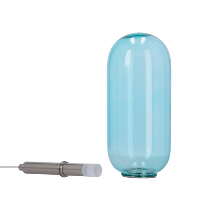 Suspensie sticla LED albastru 6W Fiuggi Ledea 50133213