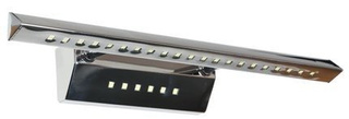 Applique murale 7W LED triangle tube avec interrupteur chrome FORTE 20-27030