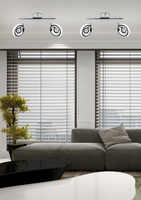 Applique candellux celt 92-62017 bande led chrome 3000k