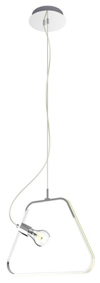HÄNGE-DECKENLEUCHTE CANDELLUX APETI IKARIA E27 LED+12W LED CHROM 4000K