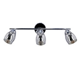 Virginia Ceiling lamp chrome e14 strip with mirror shade 93-14023