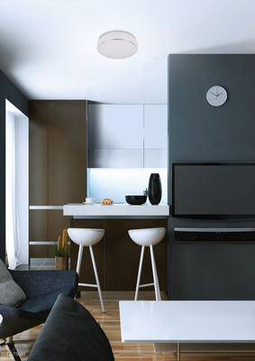 Plafoniera cu LED acrilic alb 12W 4000K Lampa IP20 Jasper 12-75031