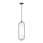 Consola Cordel 2X28W G9 negru 32-10155