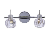 Applique bande 2X40W G9 chrome BOMBOLA 92-70296