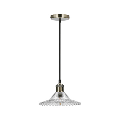 Lampa wisząca szklana 1xE27 Geneva Ledea 50101273