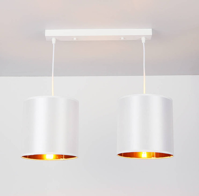 Hanging lamp white strip 2xE27 Atlanta 32-00644