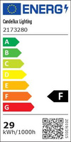 LED panel 24W 4000K 23cm neutral white rosette for ceiling Merc03 2173280