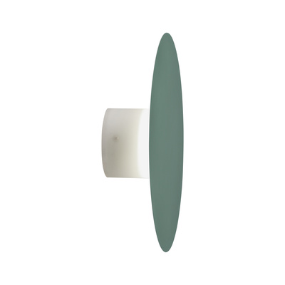 Wall lamp green metal LED 6W 250mm Holar Ledea 50433251