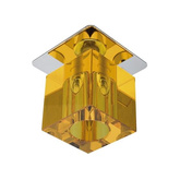 Deckenleuchte Chrom Kristall Orange G4 20W SK-18 Candellux 2280168