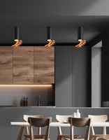 Ceiling lamp gold+black 6x20cm Tube Candellux 2277110