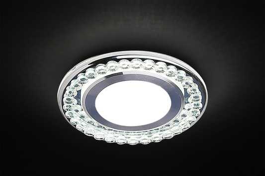 Silberne Deckenleuchte LED 6500K SSP-30 2203188