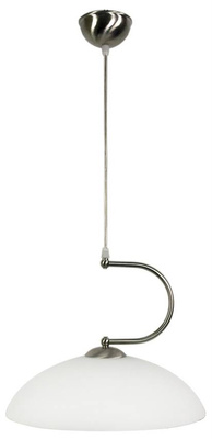 Ceiling lamp Candellux 31-72156 Lido1X60W E27 satin nickel
