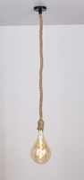 Suspensie pentru lampa E27 100cm cordon maro 31-04888